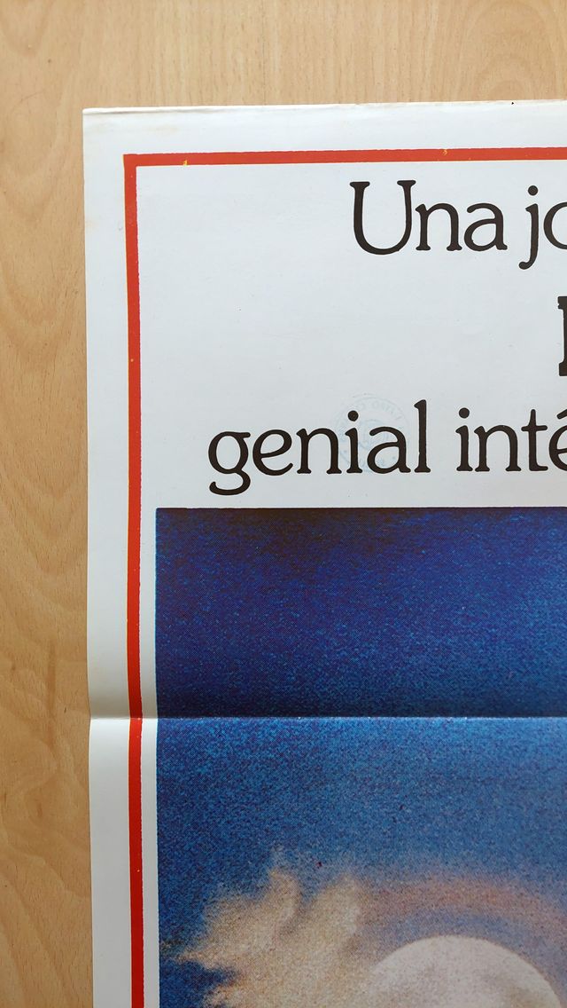 Cartel original Teen Wolf (De pelo en pecho 1985)