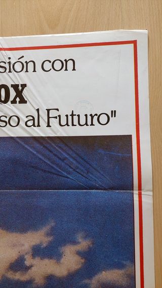 Cartel original Teen Wolf (De pelo en pecho 1985)