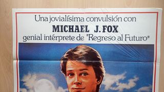 Cartel original Teen Wolf (De pelo en pecho 1985)