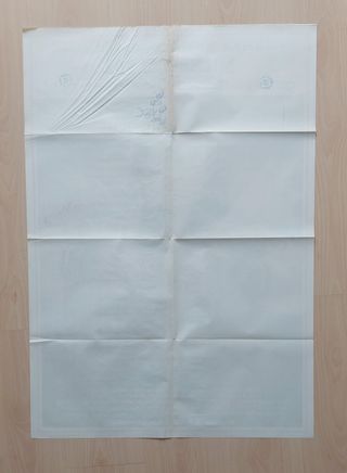 Cartel original Teen Wolf (De pelo en pecho 1985)