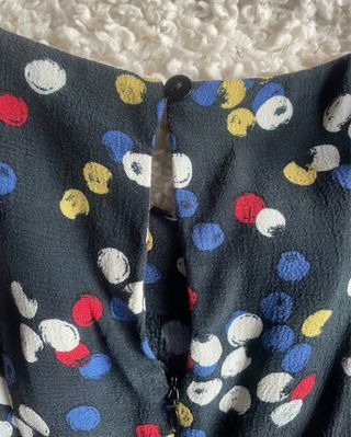 Vestido estampado Zara