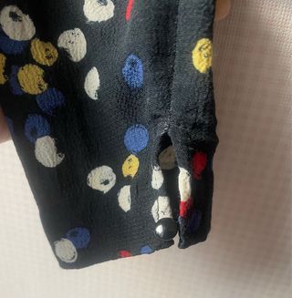 Vestido estampado Zara