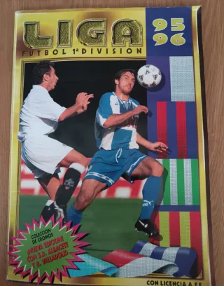 Álbum Liga este Fútbol 95-96