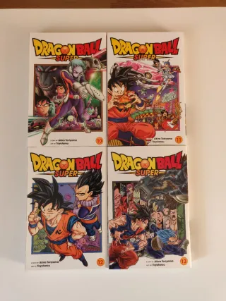 Dragon Ball Super Inglés volúmenes 10, 11, 12 y 13