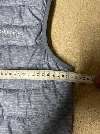 Chaleco Columbia Gris Talla S