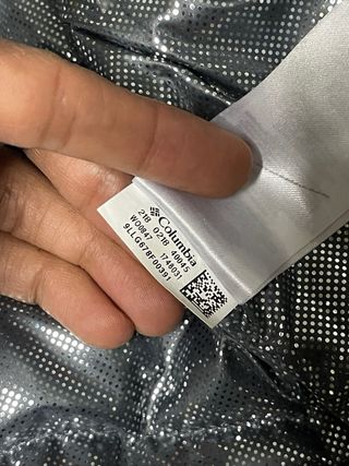 Chaleco Columbia Gris Talla S