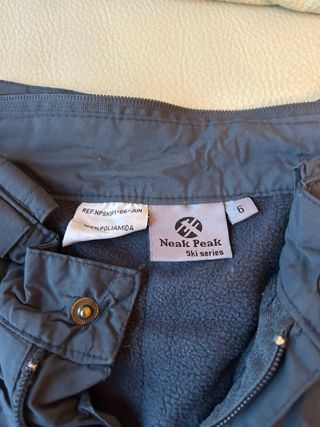 Pantalón de esquí Neak Peak niño T6