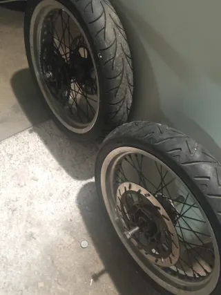 Llantas MORAD Supermotard moto 49cc