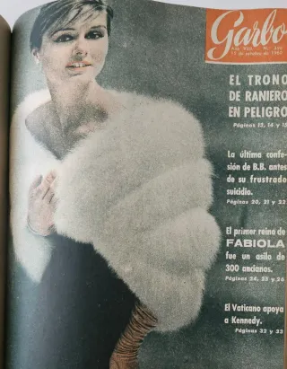 Revista GARBO, encuadernada, 1960-61
