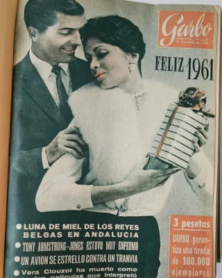 Revista GARBO, encuadernada, 1960-61