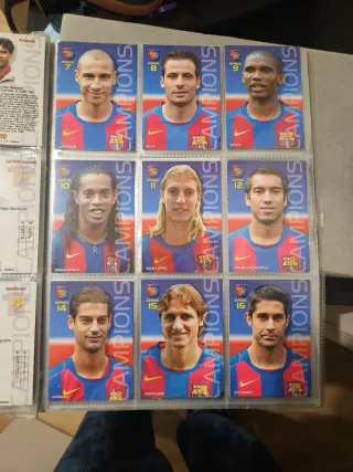 Álbum Megacracks Barça Campió 2004-2005