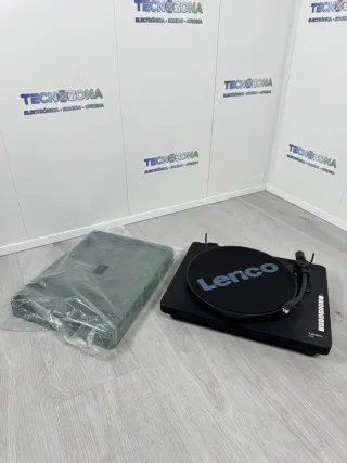 Tocadiscos Lenco L-30BK Tracción por Correa