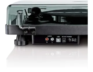 Tocadiscos Lenco L-30BK Tracción por Correa