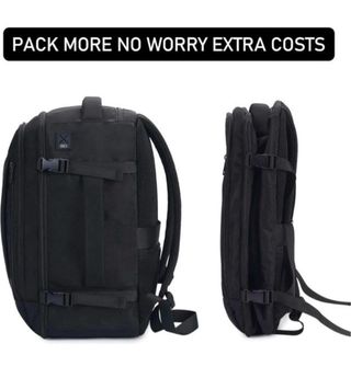 Mochila Viaje ECOHUB Cabina 40x20x25 Negra