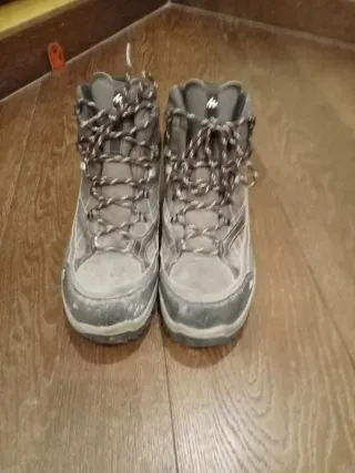 Scarpe trekking Quechua 45 grigie nere