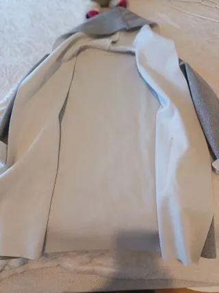 Chaqueta de paño gris