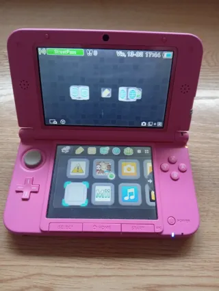 Nintendo 3DS XL Rosa + 5 Juegos
