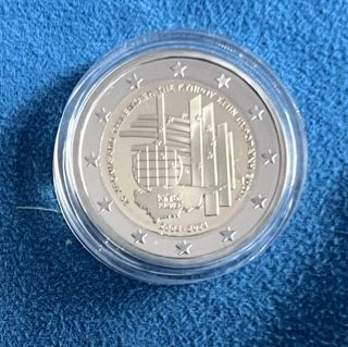 Chipre 2 euros 2024 - 20 años pertenencia a la UE