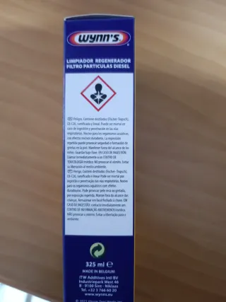 Wynn's Regenerador Filtro Partículas Diésel