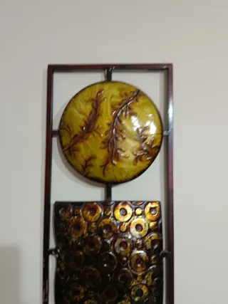 Cuadro Metálico Decorativo Vintage