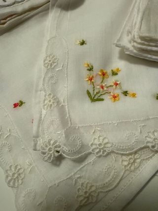Fazzoletti Ricamati Vintage
