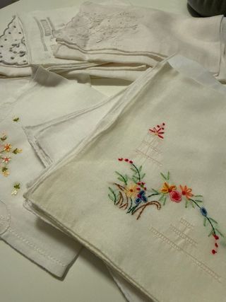 Fazzoletti Ricamati Vintage
