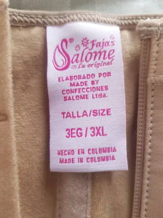 Cinturilla Faja Colombiana Salome Beige Talla XXXL