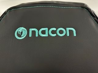 Silla Gaming Nacon Negra y Turquesa