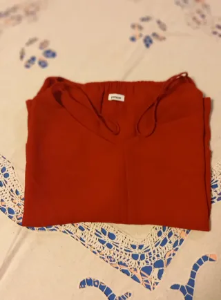 Blusa tirantes Pinkie roja