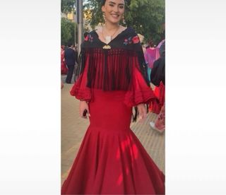 Vestido Flamenca Rojo