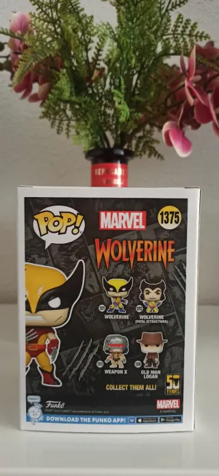 Funko Pop! Wolverine 1375 Marvel Exclusive