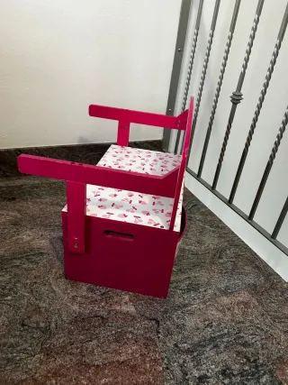 Banco y pupitre infantil Minnie Mouse