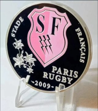 Moneda 10€ Francia 2009 Rugby SF Paris