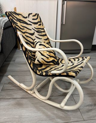 Mecedora infantil estampado animal