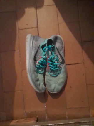 Zapatillas Nike Running Azules y Turquesa