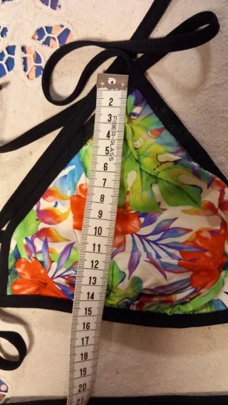 Bikini Calzedonia 3 piezas estampado floral