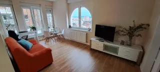 Mueble TV blanco lacado