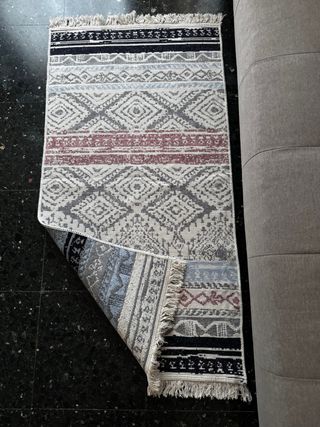 Alfombra Kilim Algodón Étnica 80x150 cm