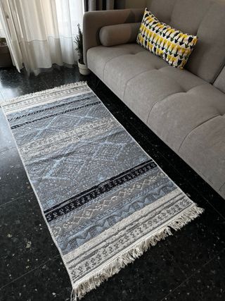 Alfombra Kilim Algodón Étnica 80x150 cm