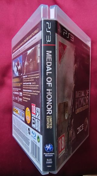Medal of Honor Limited Edition PS3 Ita Completo