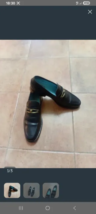 Zapatos Versace Negros para Hombre