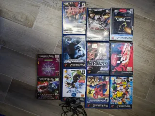 Playstation 2 con giochi e accessori