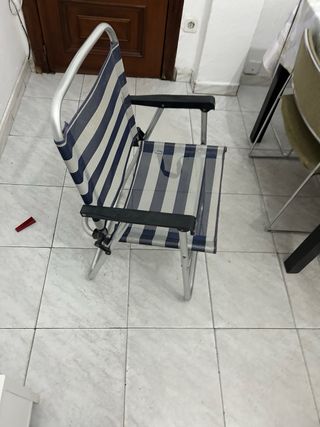 Silla plegable playa paseo