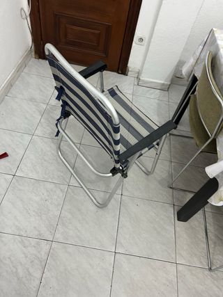 Silla plegable playa paseo