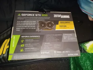 Tarjeta Gráfica Zotac GeForce GTX 1650