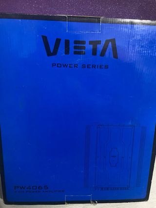 Equipo musica VIETA Power Series NUEVO