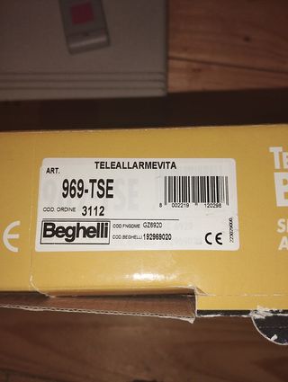 Teleallarmevita Beghelli Sistema Telesoccorso