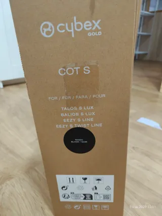Capazo Cybex Cot S + Adaptadores