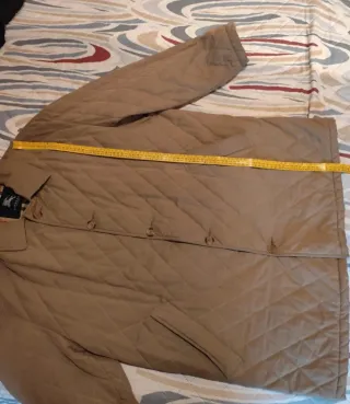 Chaquetón Burberry Beige Acolchado Caballero