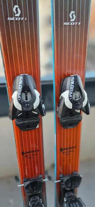 Esquís SCOTT Surf Air 158cm,fijaziones Salomon Z10